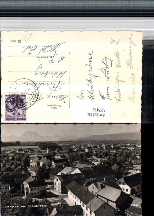 327472,Attnang Teilansicht geg. Traunstein