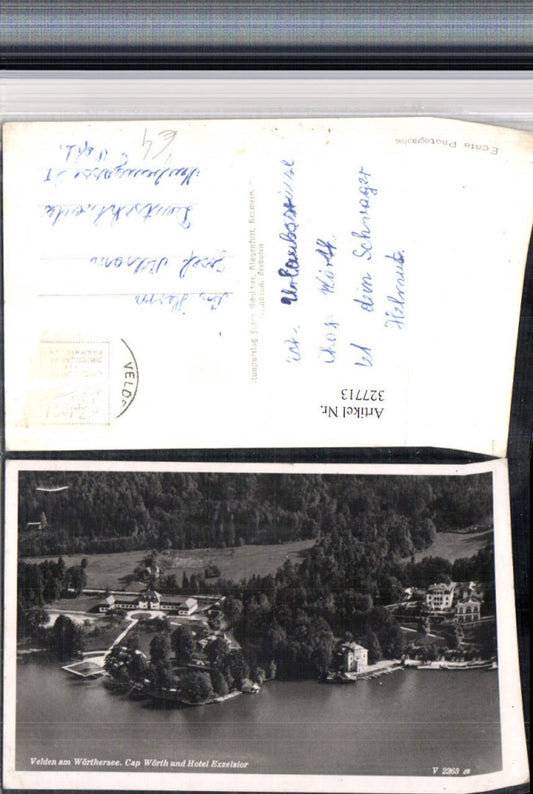 327713,Velden am Wörthersee Cap Wörth u. Hotel Exzelsior pub Franz Schilcher 2263