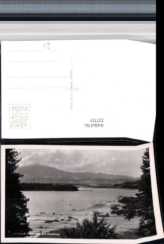 327737,Sandbank Faakersee b. Faak am See m. Gerlitzen