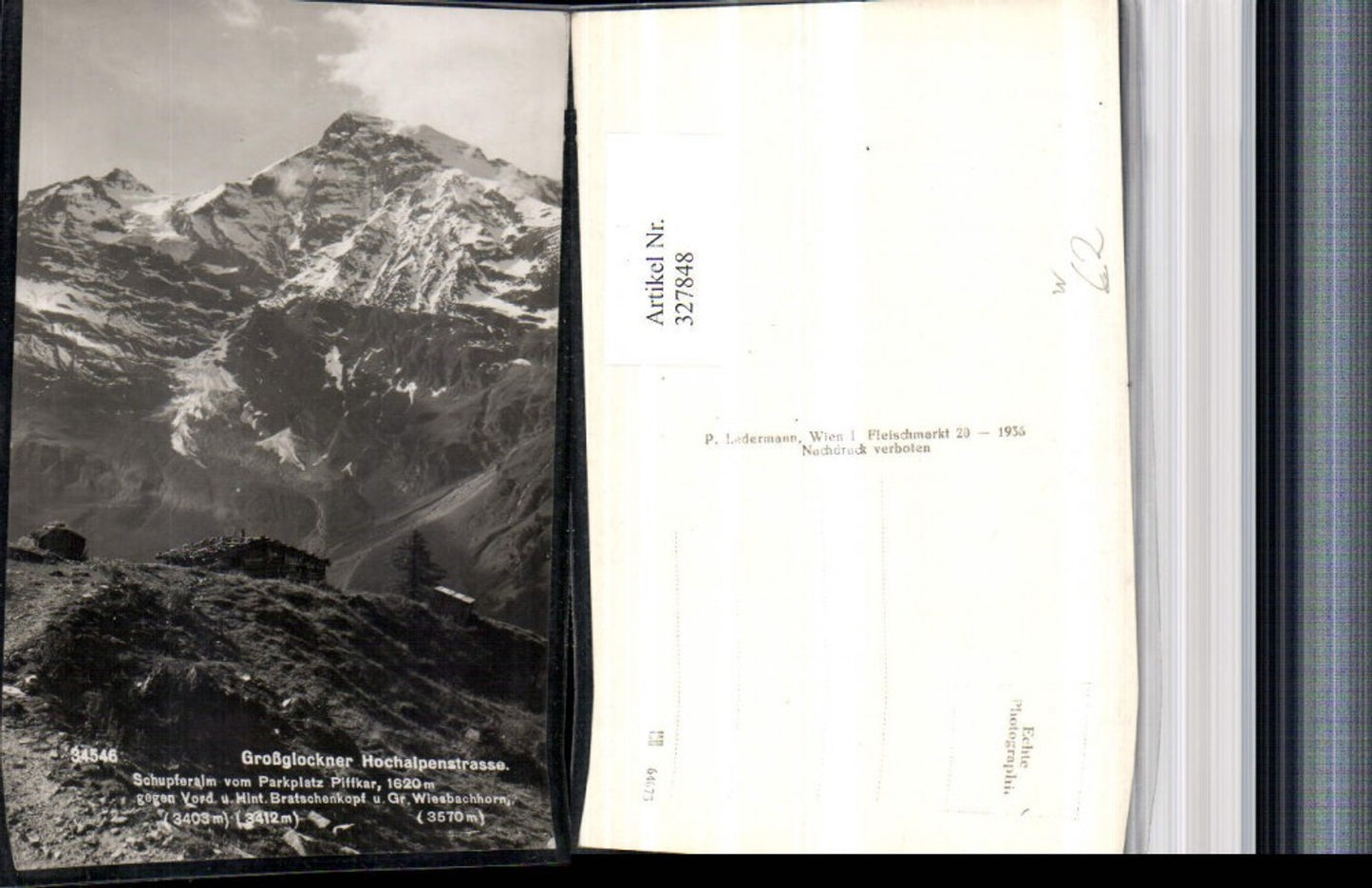 327848,Großglockner Hochalpenstraße Schupferalm geg. Bratschenkopf b. Heiligenblut Bergkulisse