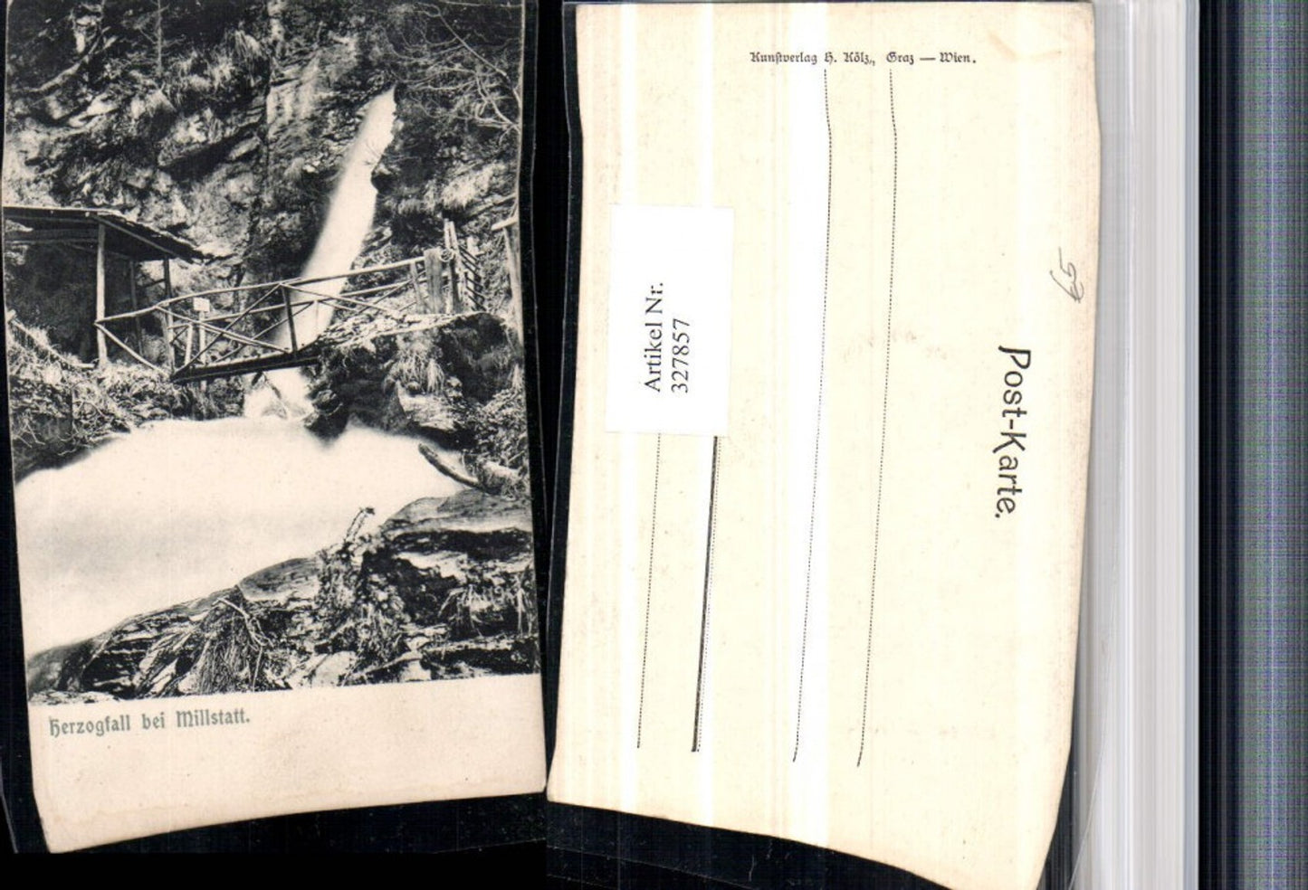 327857,Herzogfall Wasserfall b. Millstatt