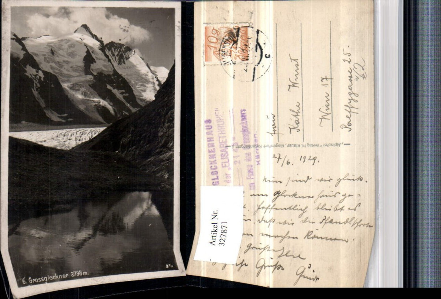 327871,Großglockner b. Heiligenblut Bergkulisse