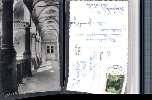 327881,Spittal an d. Drau Schloss Porcia Motiv Arkaden