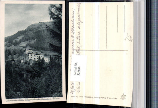 327886,Tauernbahn Schloss Grappenstein b. Obervellach
