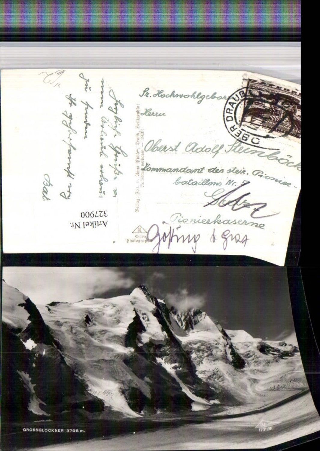 327900,Großglockner b. Heiligenblut Bergkulisse