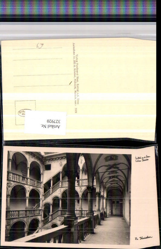 327920,Spittal an d. Drau Schloss Porcia Motiv Arkaden