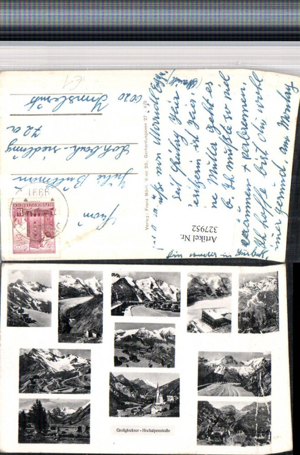 327952,Großglockner Hochalpenstraße b. Heiligenblut Mehrbildkarte
