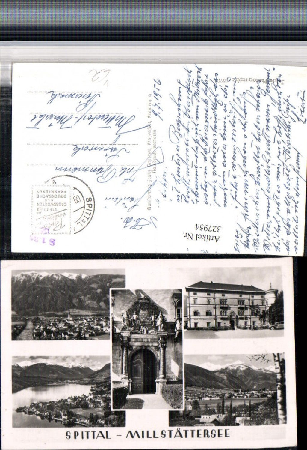 327954,Spittal Millstatt Totale Portal Gebäude Mehrbildkarte pub Franz Schilcher 2570