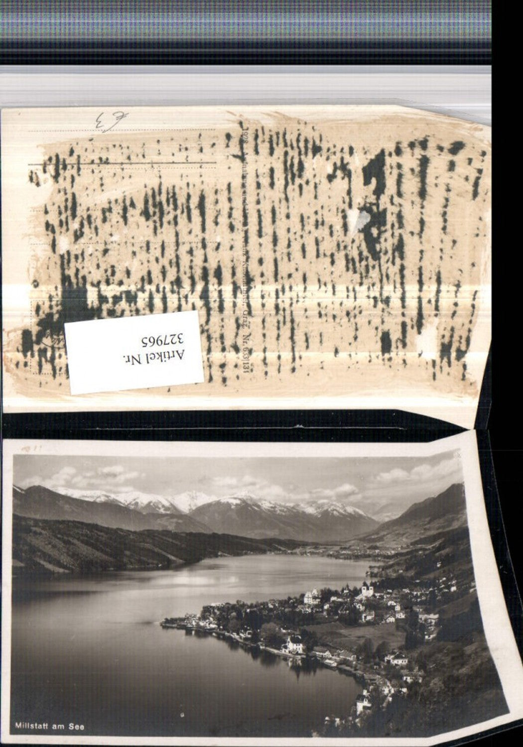 327965,Millstatt am See Totale Bergkulisse
