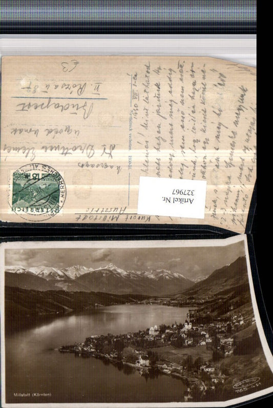 327967,Millstatt am See Totale Bergkulisse