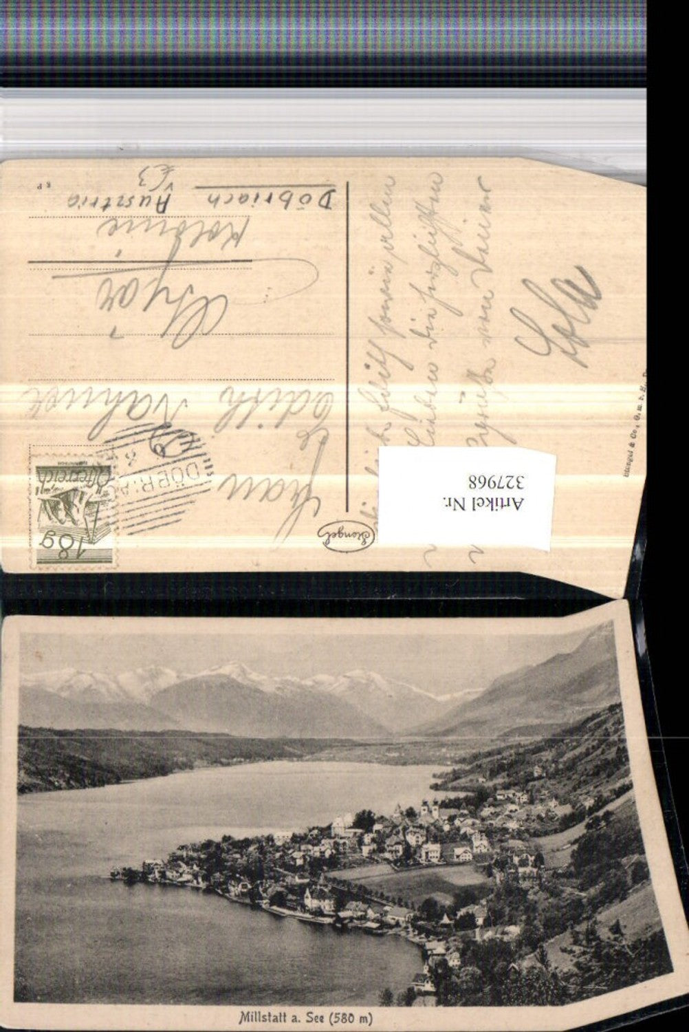 327968,Millstatt am See Totale Bergkulisse pub Stengel & Co 5600
