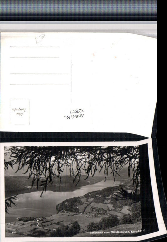 327977,Panorama vom Millstättersee Totale