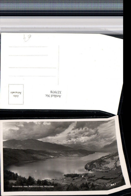 327978,Panorama vom Millstättersee Totale Bergkulisse
