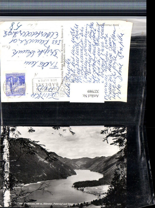 327989,Unterer Weißensee Paterzipf u. Ostufer pub Franz Schilcher 2400