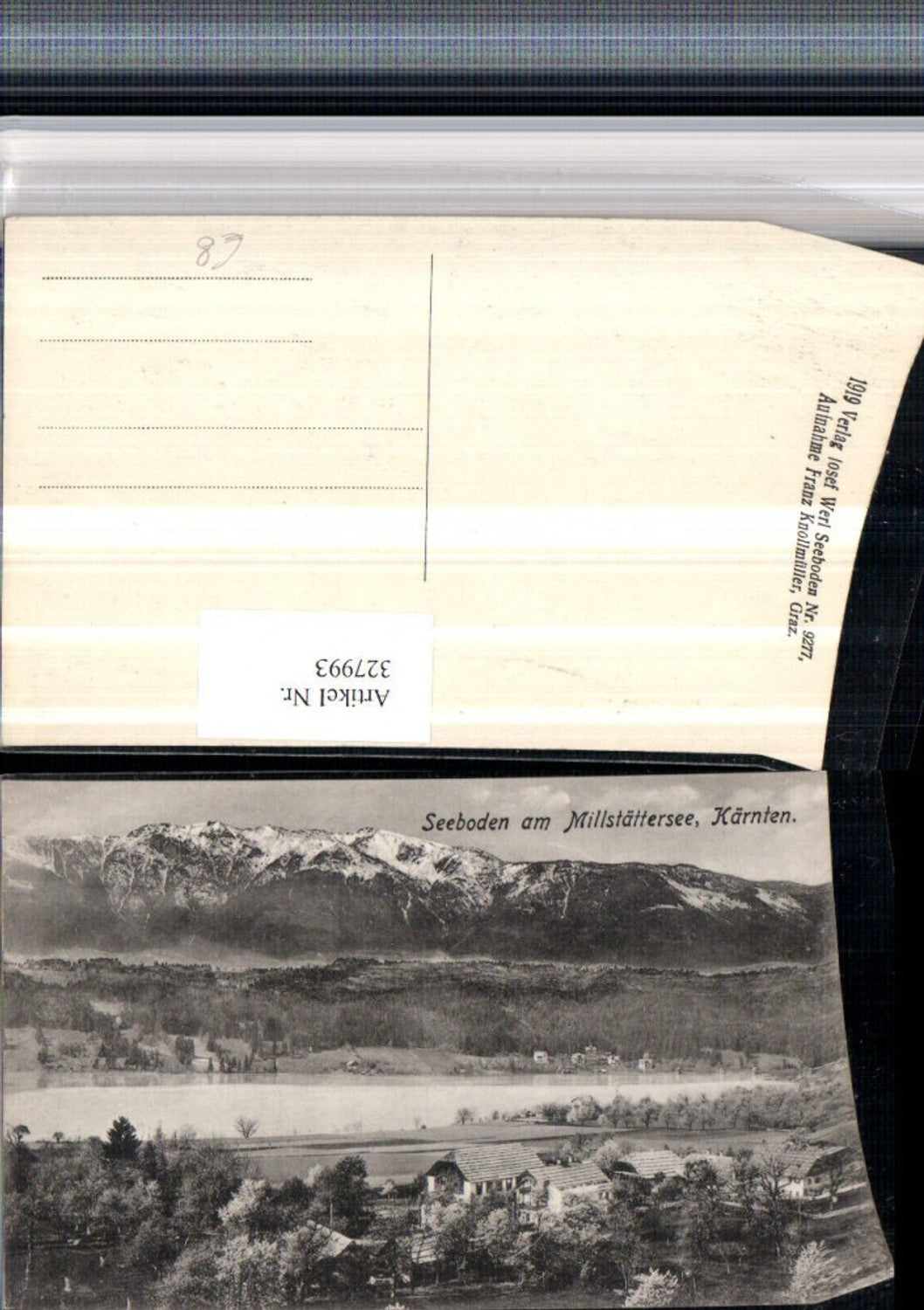 327993,Seeboden am Millstättersee Bergkulisse