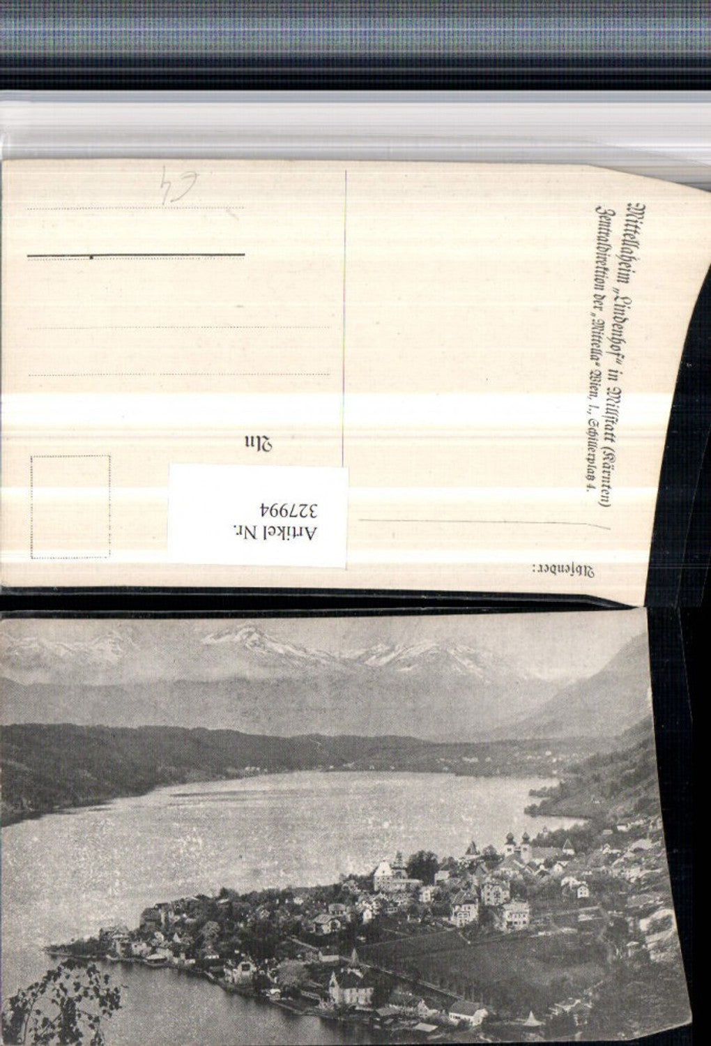 327994,Millstatt am See Totale Bergkulisse