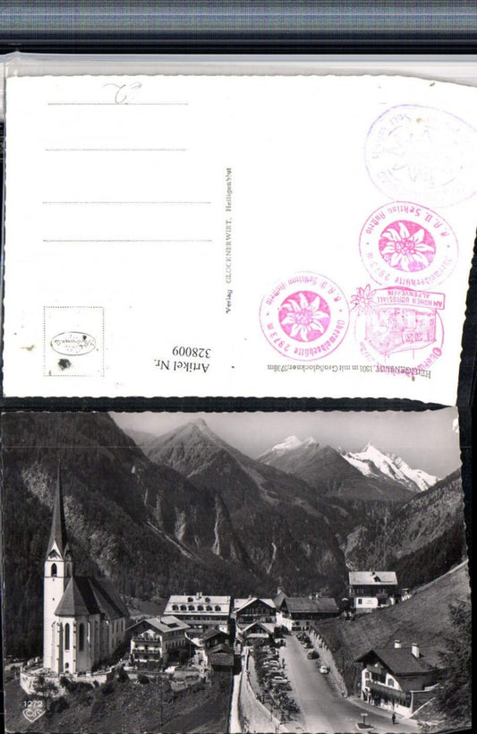 328009,Heiligenblut Totale Kirche m. Großglockner Bergkulisse pub Cosy 1272