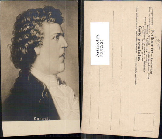 329223,Goethe Portrait Kunst