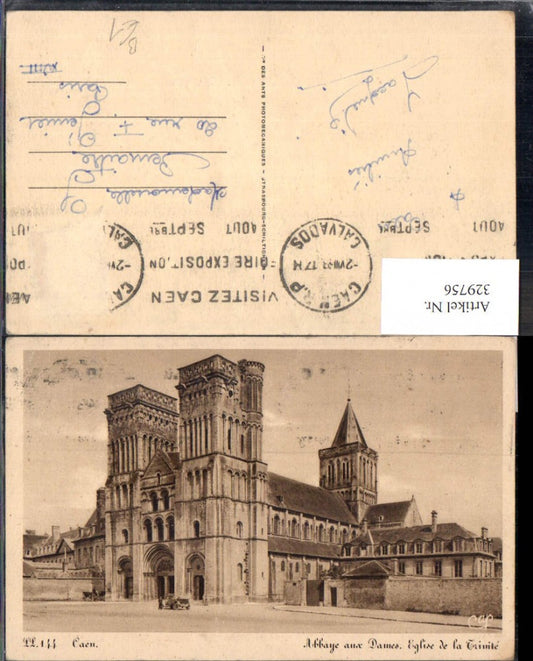 329756,Caen Abbage aux Dames Eglise de la Trinite Kirche