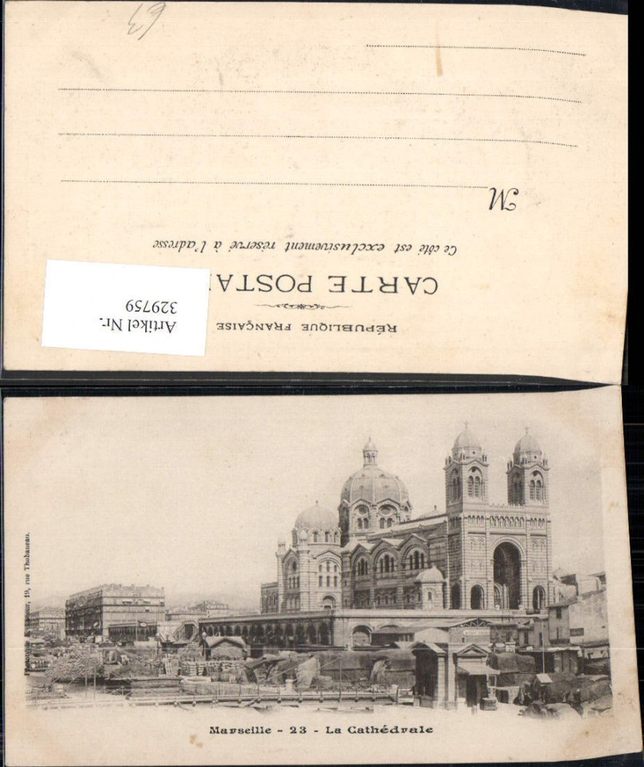 329759,Marseille La Cathedrale Kathedrale Kirche