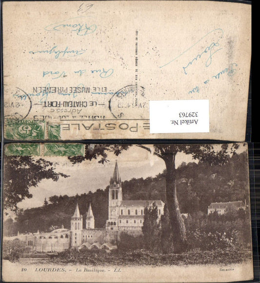 329763,Lourdes La Bailique Basilika Kirche