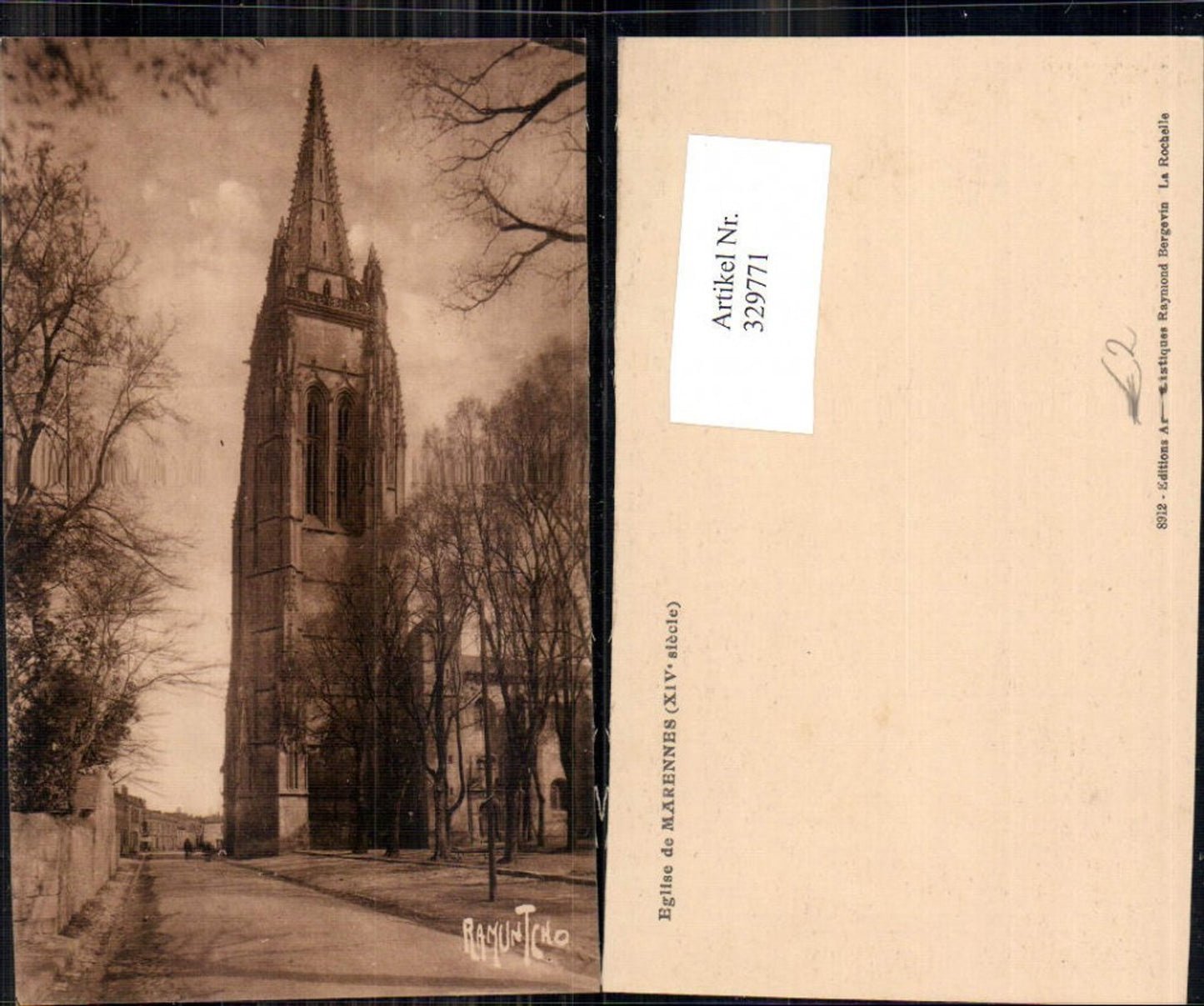 329771,Eglise de Marennes Kirche