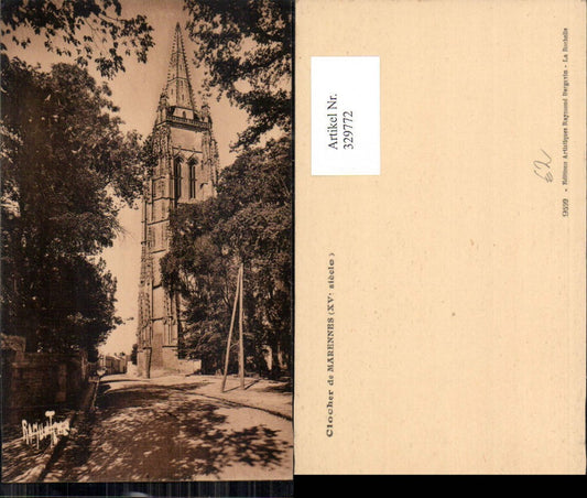 329772,Eglise de Marennes Kirche