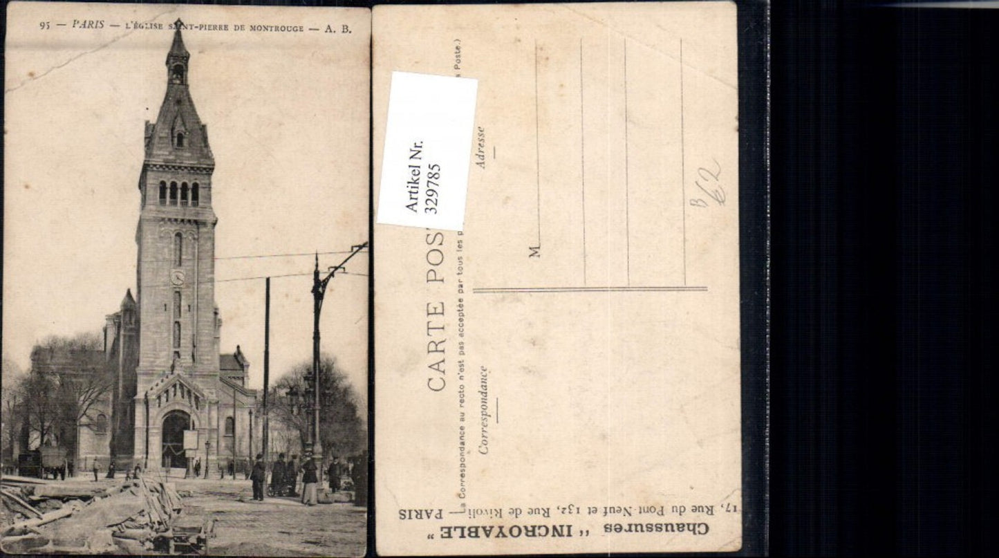 329785,Paris L Eglise Saint Pierre de Montrouge Kirche