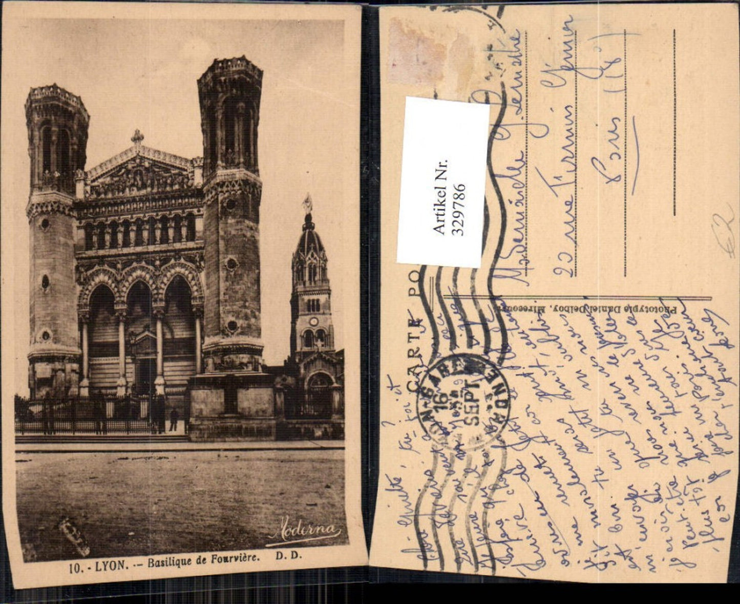 329786,Lyon Basilique de Fourviere Kirche