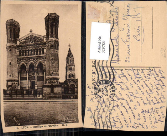 329786,Lyon Basilique de Fourviere Kirche