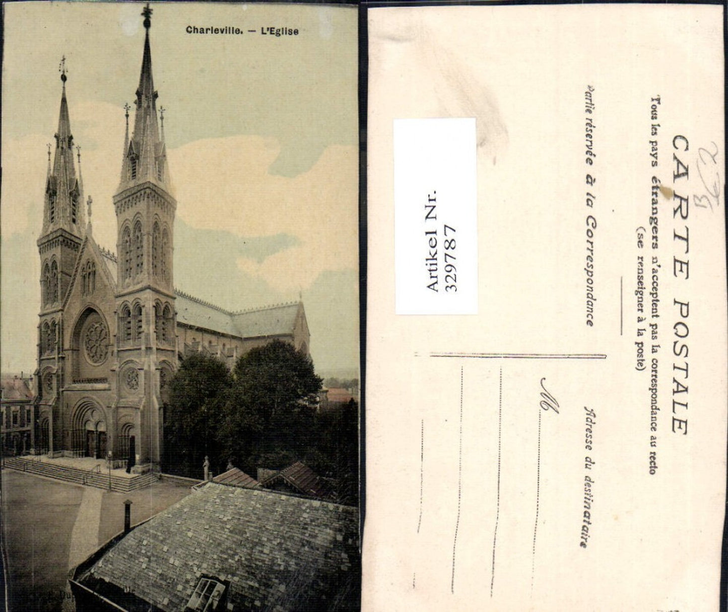329787,Charleville L Eglise Kirche