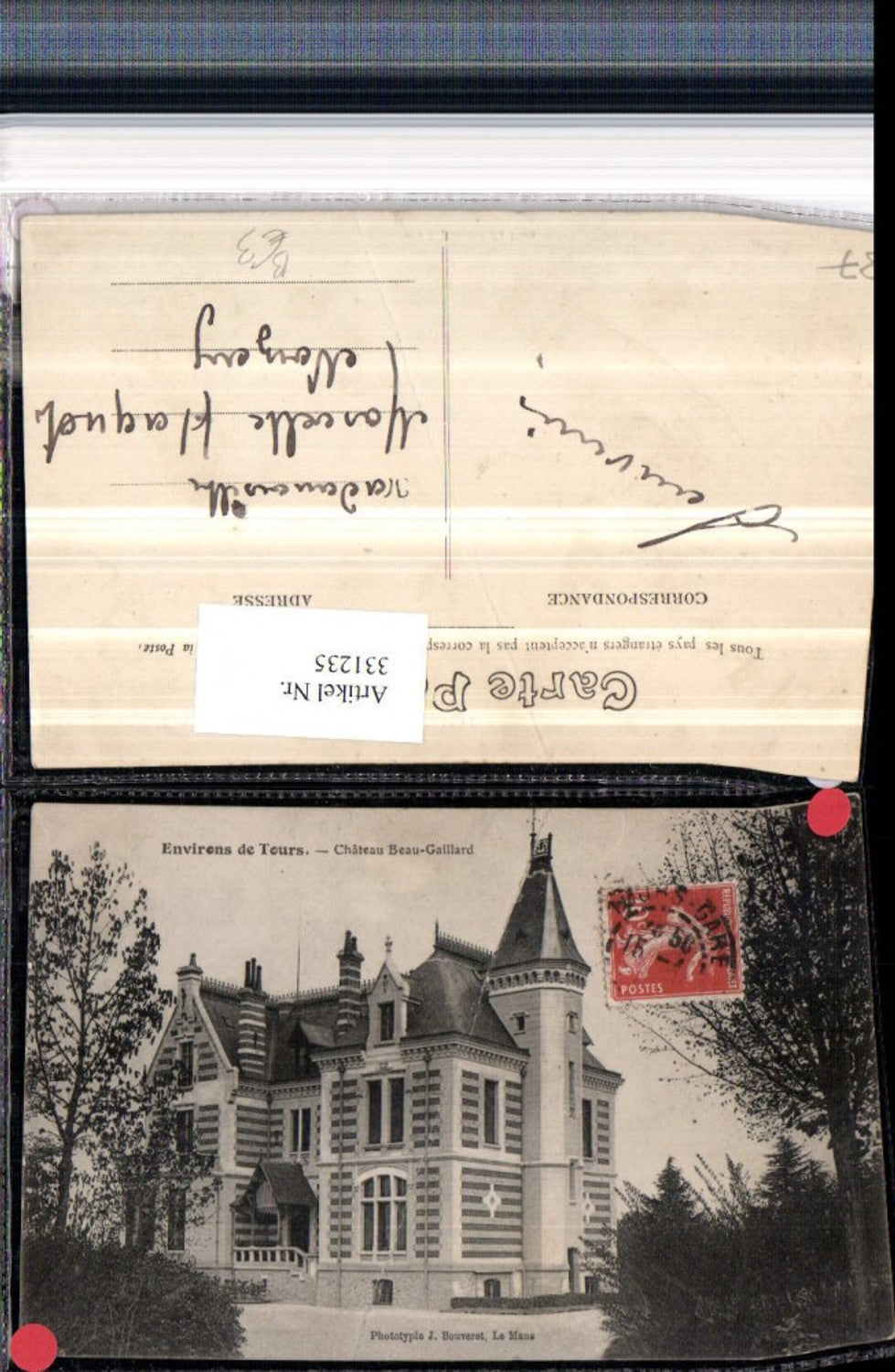 331235,Centre Indre-et-Loire Tours Chateau Beau-Gaillard Schloss