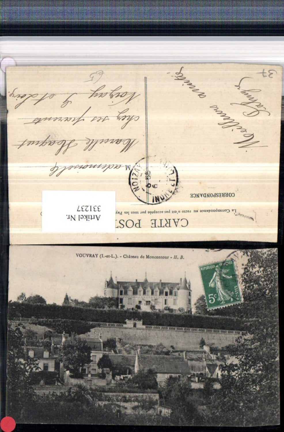 331237,Centre Indre-et-Loire Vouvray Chateau de Moncontour Schloss