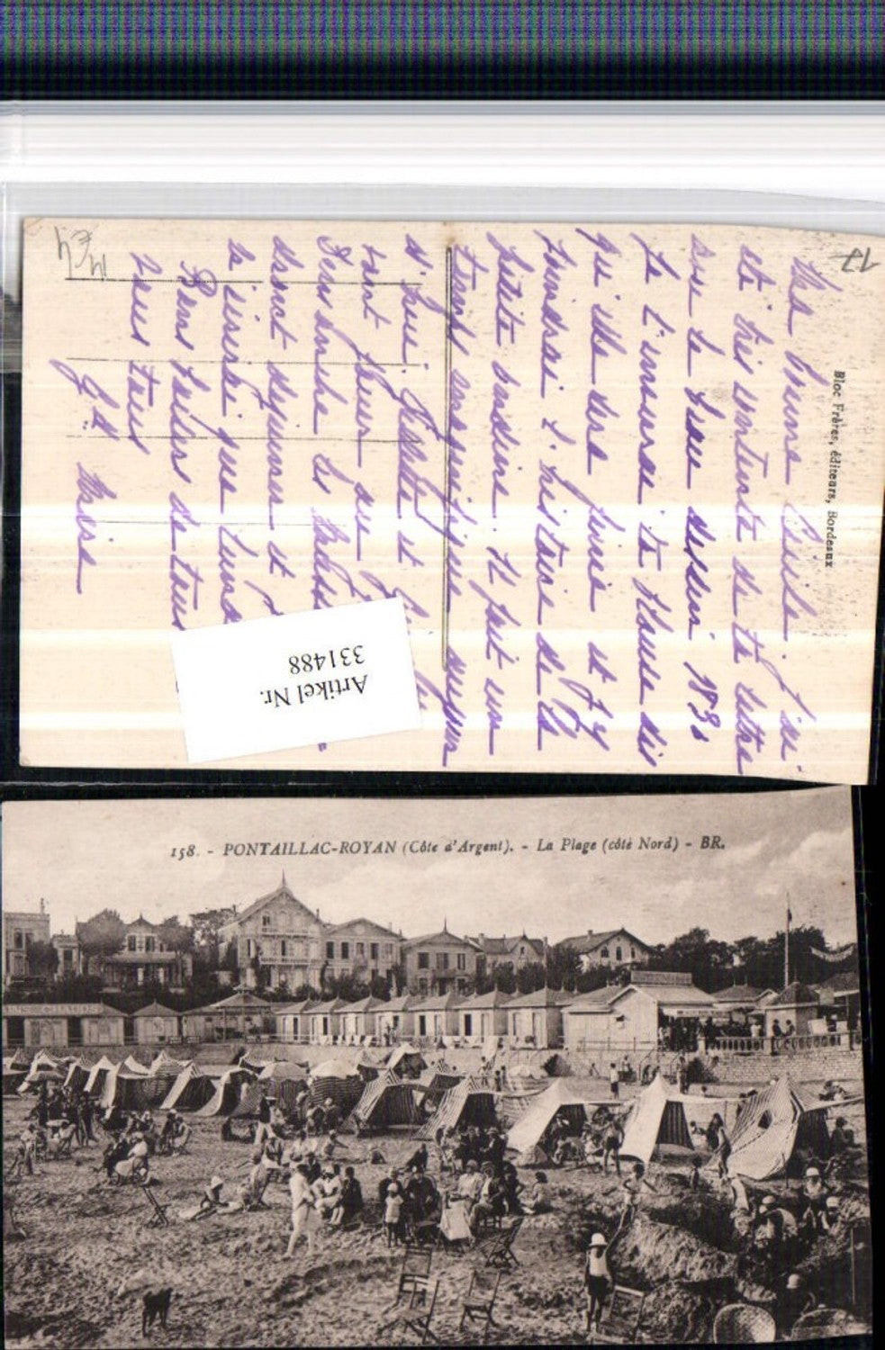 331488,Poitou-Charentes Charente-Maritime Pontaillac-Royan La Plage Strand Strandleben