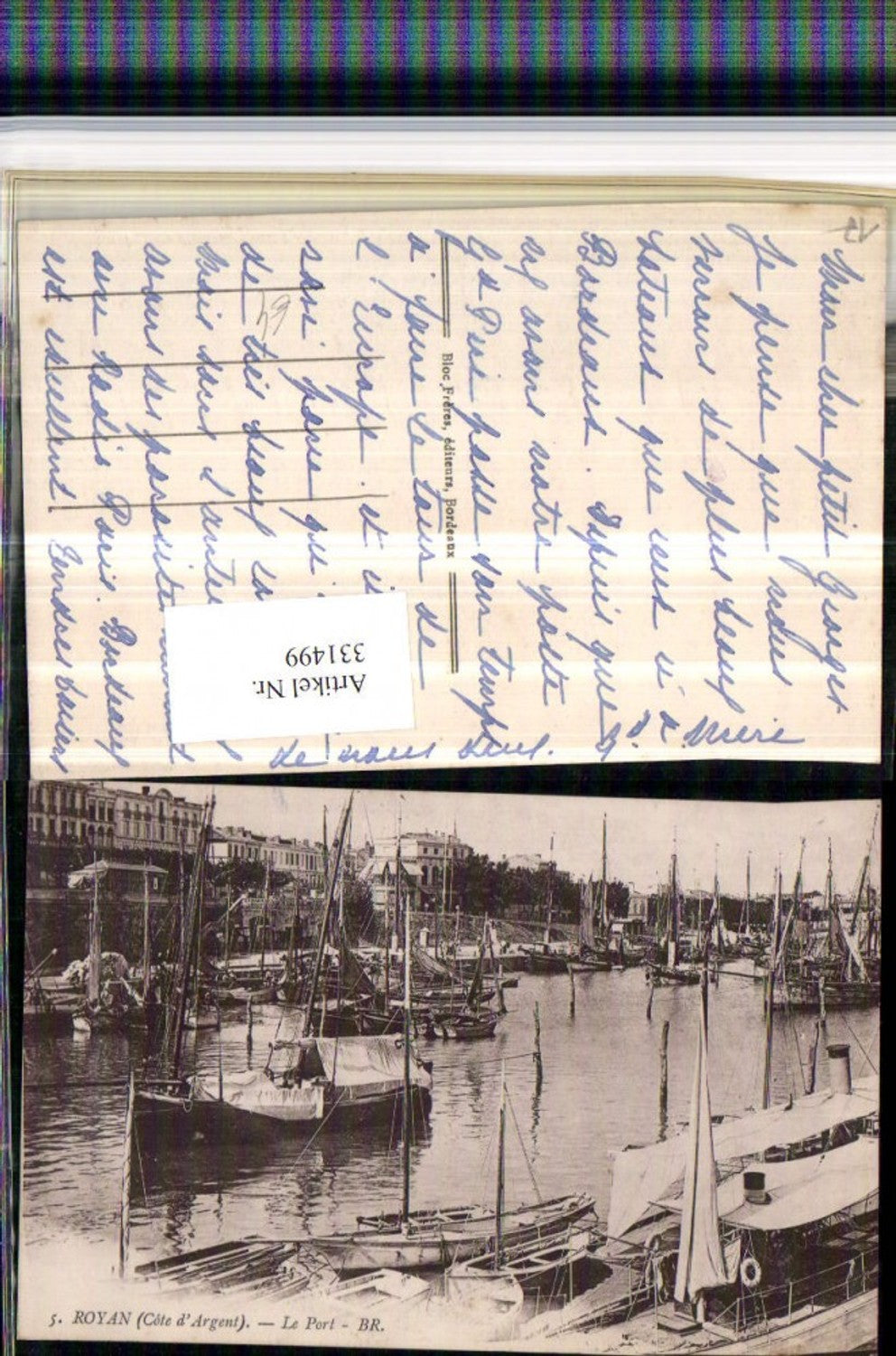 331499,Poitou-Charentes Charente-Maritime Royan Le Port Hafen Segelboote Boote