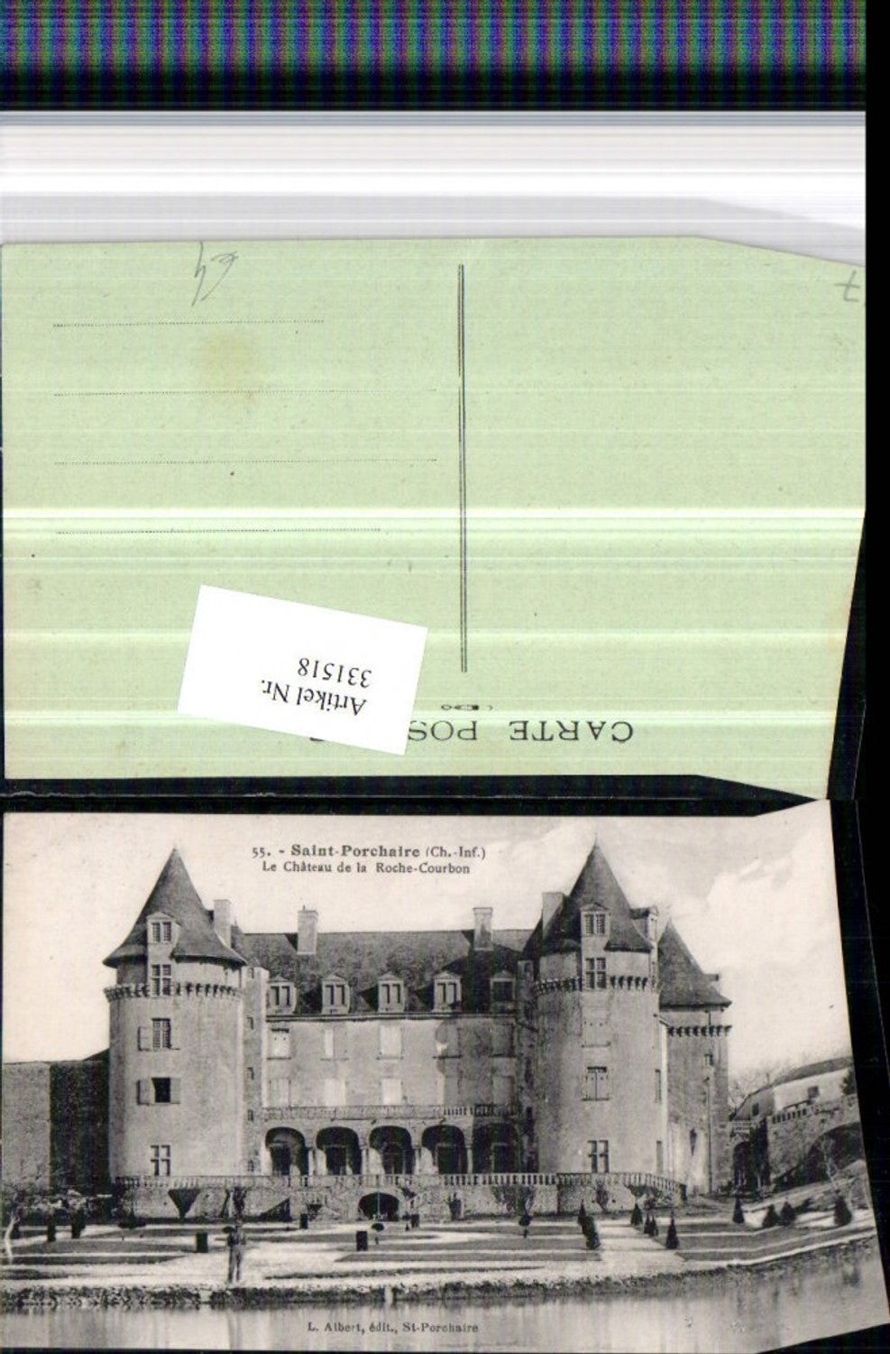 331518,Poitou-Charentes Charente-Maritime Saint-Porchaire Le Chateau de la Roche-Courbon Schloss