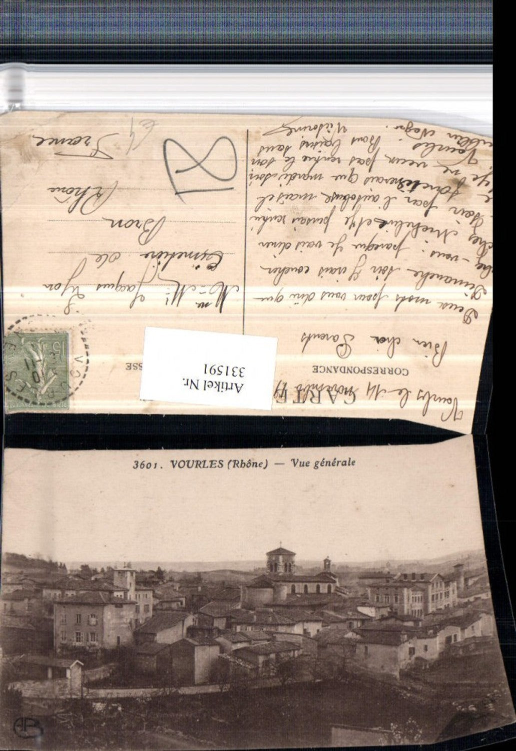 331591,Rhone-Alpes Rhone Vourles Vue generale Totale