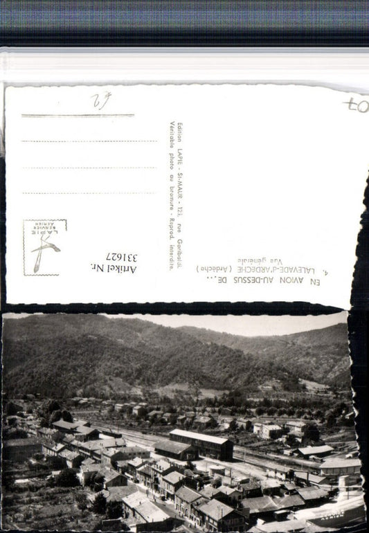 331627,Rhone-Alpes Ardeche Lalevade-d'Ardeche Vue generale Teilansicht Bahnhof