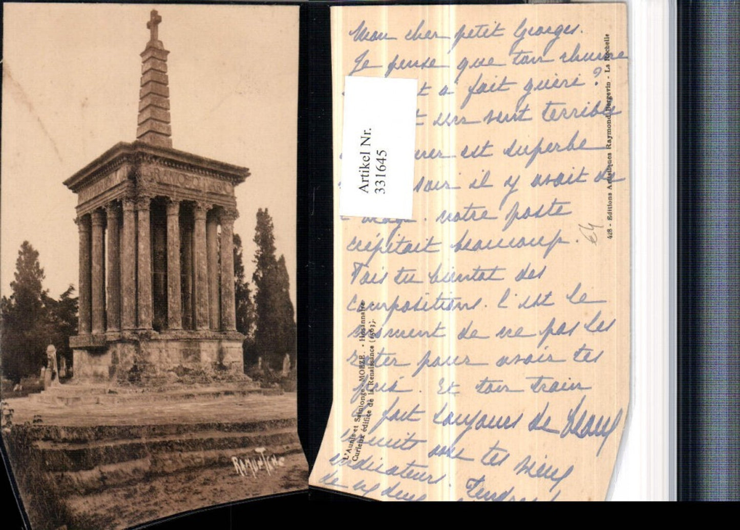 331645,Poitou-Charentes Charente-Maritime l'Aunis et Saintonge Moeze Hosannaire Tempel