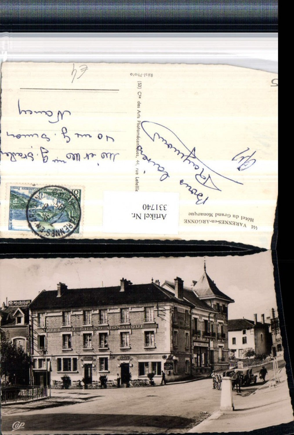 331740,Lothringen Meuse Varennes-en-Argonne Hotel du Grand Monarque