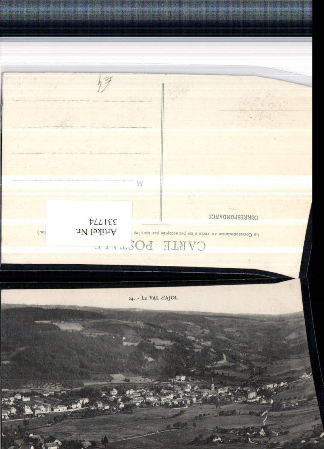 331774,Lothringen Vosges Le Val d'Ajol Totale