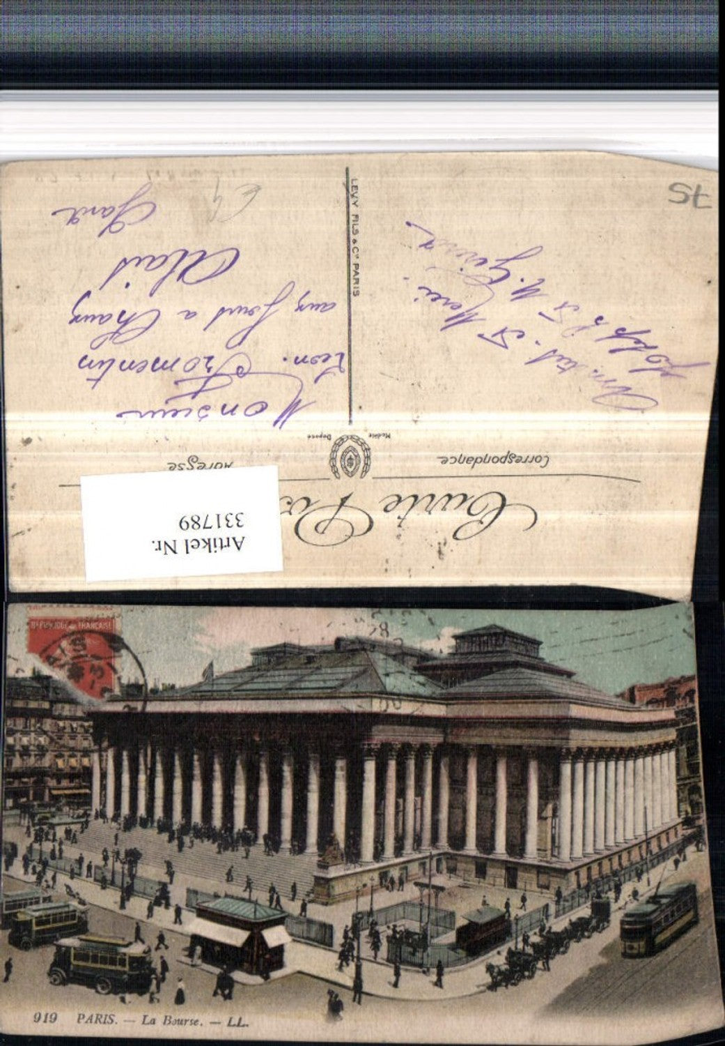 331789,Ile-de-France Paris La Bourse Börse Gebäude