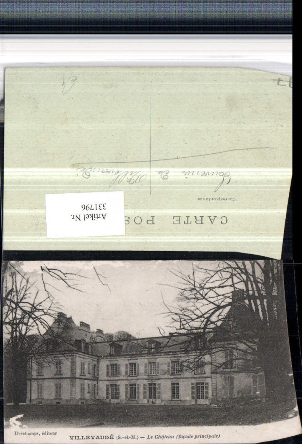331796,Ile-de-France Seine-et-Marne Villevaude Le Chateau Schloss