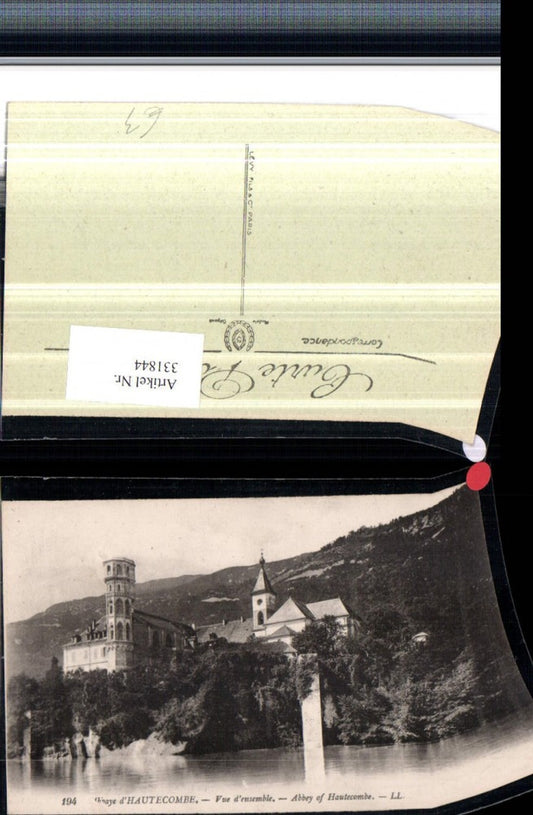 331844,Rhone-Alpes Savoie Abbay d'Hautecombe Abtei Kloster Kirche