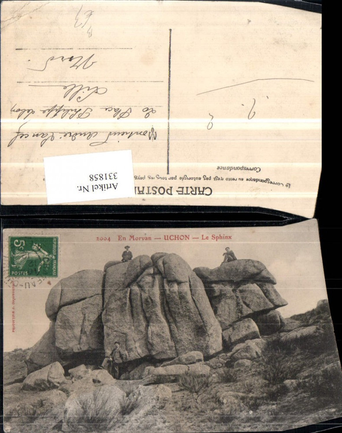 331858,Burgund Saone-et-Loire En Morvan Uchon Le Sphinx Felsen