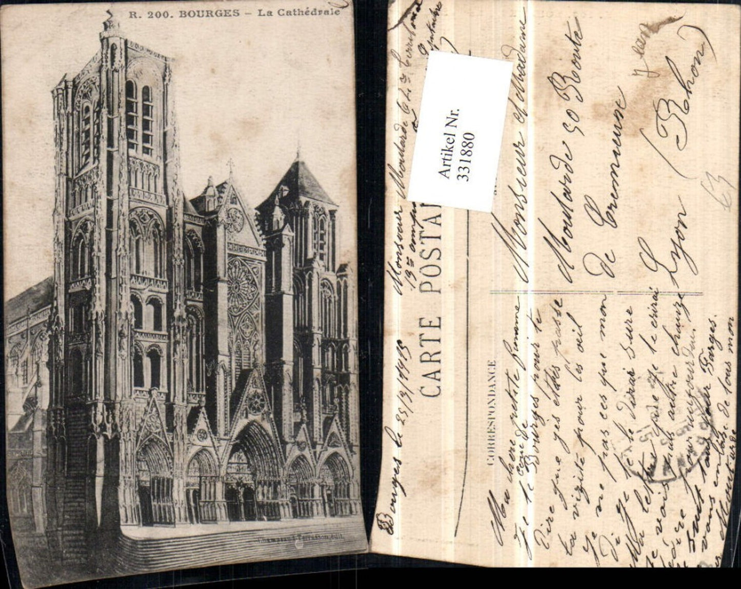 331880,Centre Cher Bourges La Cathedrale Kirche