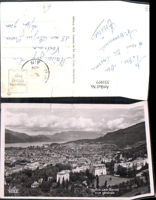 331977,Rhone-Alpes Savoie Aix-les-Bains Vue generale Totale