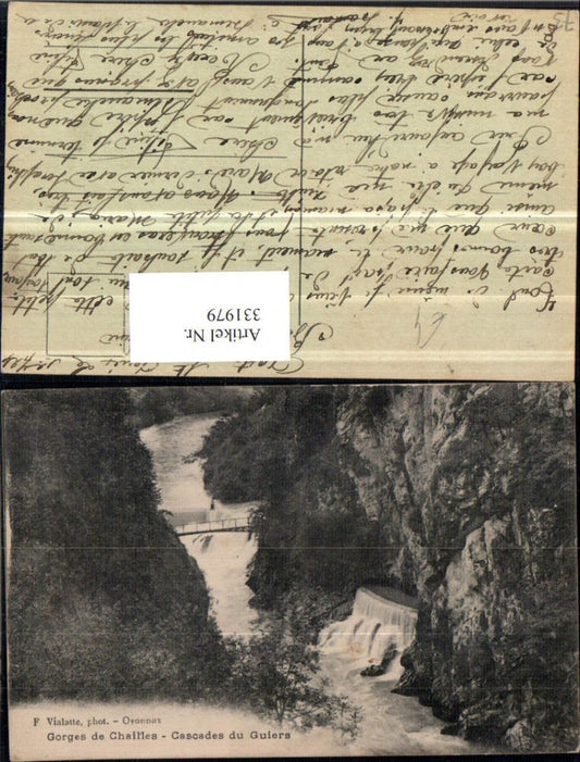 331979,Rhone-Alpes Savoie Gorges de Chailles Cascades du Guiers Wasserfall