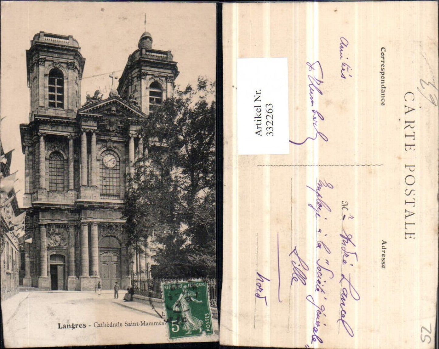 332263,Champagne-Ardenne Haute-Marne Langres Cathedrale Saint-Mammes Kirche