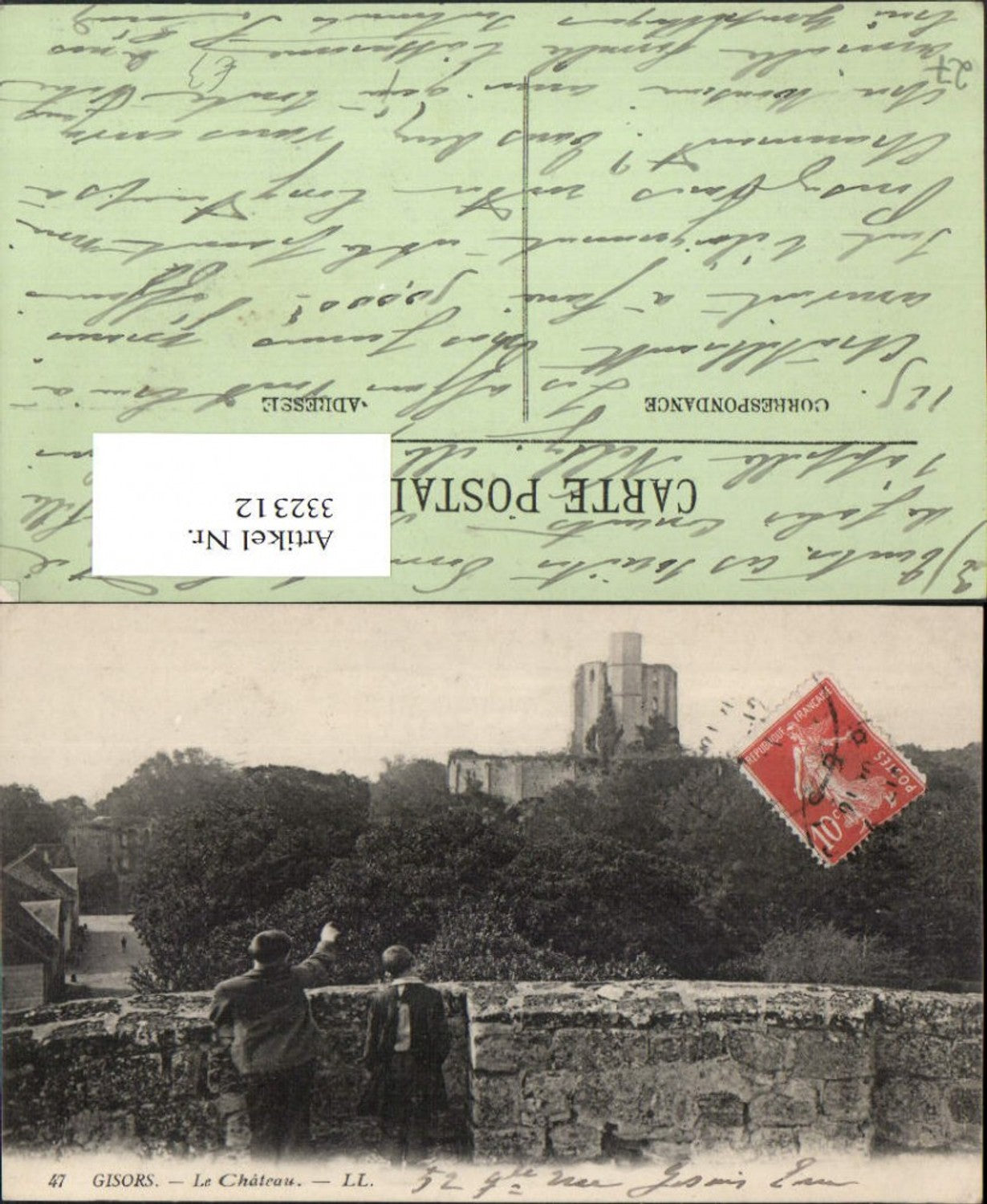 332312,Haute-Normandie Eure Gisors Le Chateau Schloss